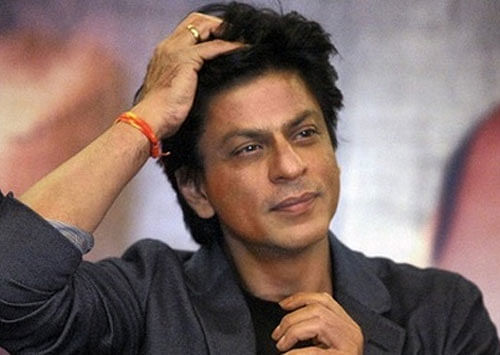 Shah Rukh Khan profusely apologised to his fans and the media after being late, saying he was unwell. PTI file photo.