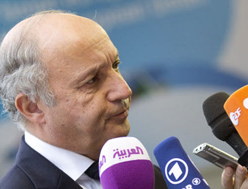 French Foreign Minister Laurent Fabius. AP photo