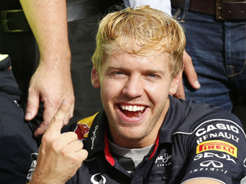 Red Bull driver Sebastian Vettel of Germany AP Photo