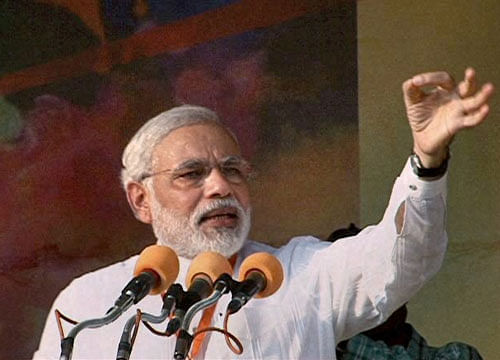 Narendra Modi on Friday attacked Gandhi for saying that Pakistan spy agency Inter-Services Intelligence was in touch with Muslim youths displaced by the riots and dared him to reveal the identity of such persons or apologise publicly. PTI Photo