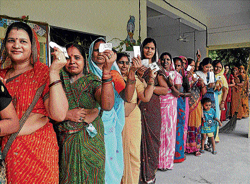 This year women and  youth are particularly being encouraged to cast their vote. file photo