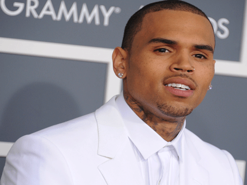 Singer Chris Brown. File AP Photo