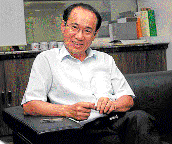 optimistic Kim Kum-pyoung, director of Korean Cultural Centre.
