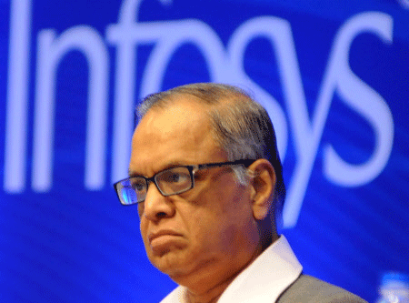 Infosys Executive Chairman N R Narayana Murty. DH photo