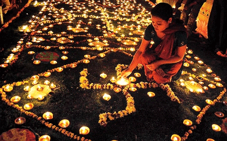 US lawmakers celebrate Diwali. File PTI photo