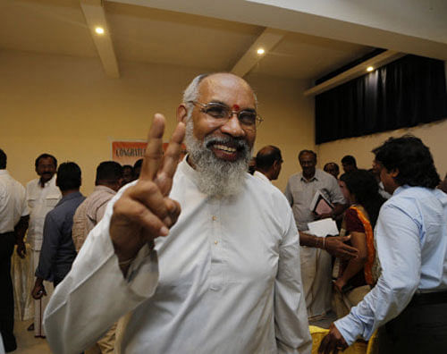 An invitation from Tamil-inhabited Northern Province's Chief Minister C V Wigneswaran (in pic) may finally help Prime Minister Manmohan Singh get out of his dilemma over participation in the upcoming Commonwealth Heads of Government Meet (CHOGM) in Colombo. AP File Photo