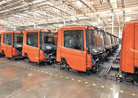 India's manufacturing sector activity contracted for the third straight month in October amid falling levels of production and new orders, as the business climate within the country remained tough, an HSBC survey said today. PTI File Photo.