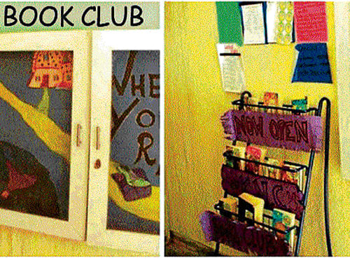 read The open library run by students of KNC inculcates the reading habit among students.