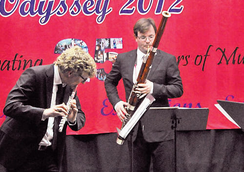 in tune From left: Thomas Frey, Matthias Kronsteiner and Bernhard Zachhuber.
