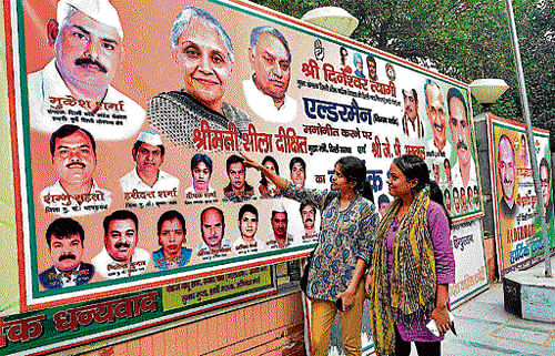 future tense: Corruption figures on top of Delhi's list of worries ahead of the Assembly Elections.
