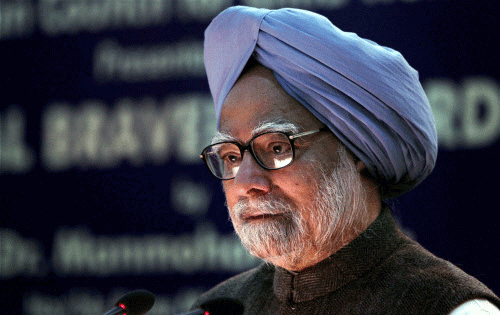 Prime Minister Manmohan Singh. PTI photo