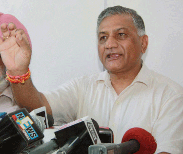 Former Army chief General V K Singh has dismissed the story of an alleged coup attempt by Indian army. PTI File Image