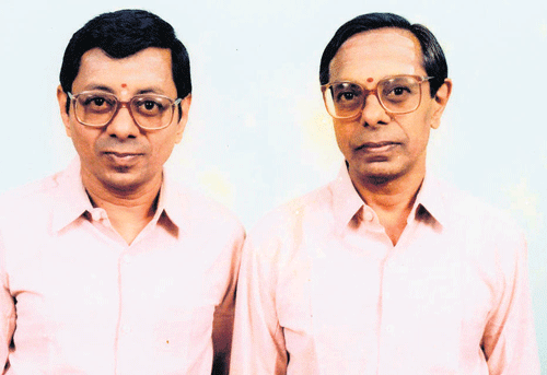 Rudrapattana brothers R N Tyagarajan and  R N Taranathan