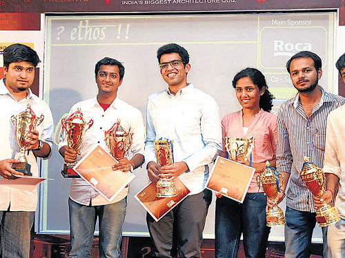 Winners From left: Ashwin Joshi, Prasad Shekhar, Varad Lahoti, Aparna Ramesh, Rahul Jadon and Swapnil Singh.