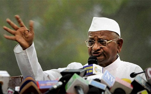 Activist Anna Hazare said that he never alleged that Arvind Kejriwal is corrupt.