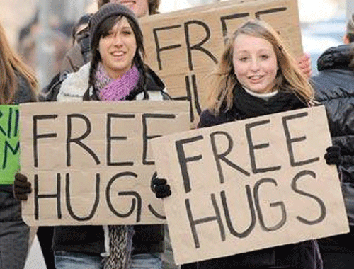 Saudi religious police arrested two young men offering a ''free hug'' to passers-by in the ultra-conservative Muslim kingdom's capital, local media reported today. Reuters File Photo. For Representation Only.