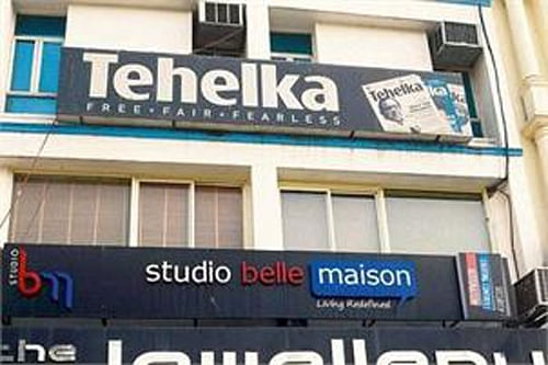 As Tarun Tejpal battles alleged sexual assault charges by a woman colleague, the filings made by Tehelka's holding company shows a negative networth with liabilities far exceeding its assets. PTI Photo.