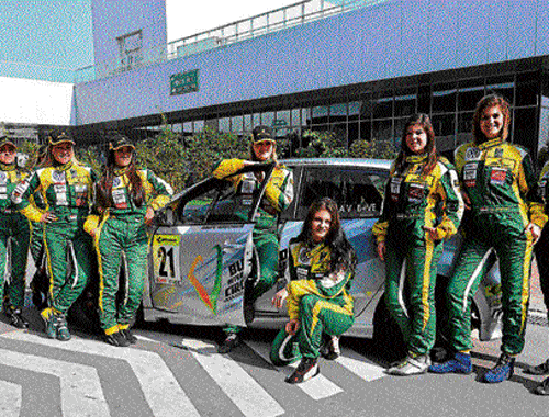 Lotus Ladies were recently in India to promote women participation in motorsports.