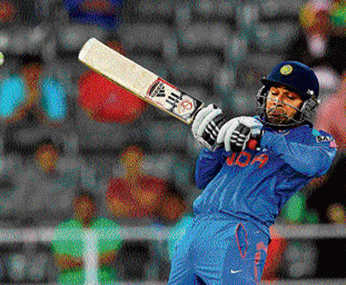 different ball game Rohit Sharma was all at sea against South African pacemen in the opening ODI. afp