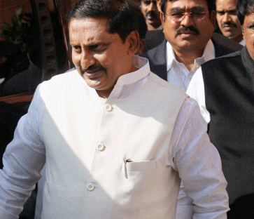 Andhra CM N Kiran Kumar Reddy. PTI photo
