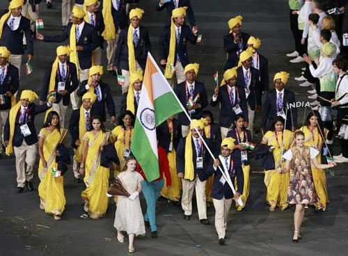 Since India competed at the London 2012 Games, the IOC have been angered by the IOA's election policy. Reuters]