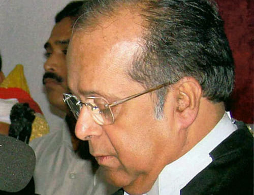Justice Ganguly has been indicted by a Supreme Court panel following a sexual harassment complaint by a law intern. PTI photo