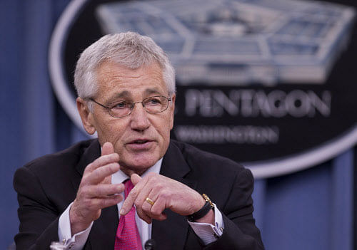 Defense Secretary Chuck Hagel. Reuters Image