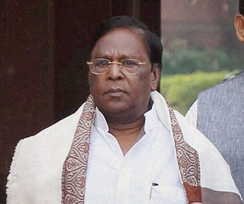 Minister of State for Personnel V Narayanasamy. PTI File Image