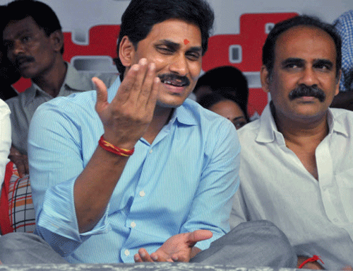 ''The Congress-led UPA with 272 MPs can think they can split any state... this is abuse of Article 3 of the constitution. This is dangerous trend'' Jagan Mohan Reddy said. PTI photo