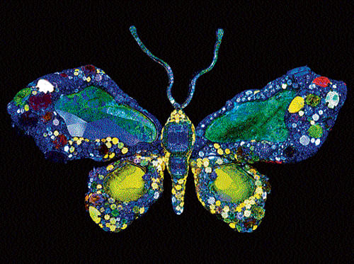 Masterpiece: Chao's Royal Butterfly brooch.