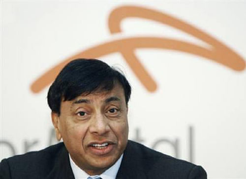 Laxmi Nivas Mittal. Reuters image