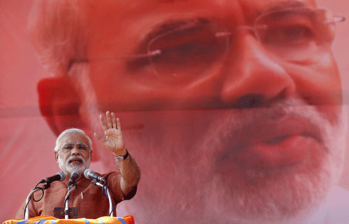 BJP Prime Ministerial candidate Narendra Modi. Reuters photo