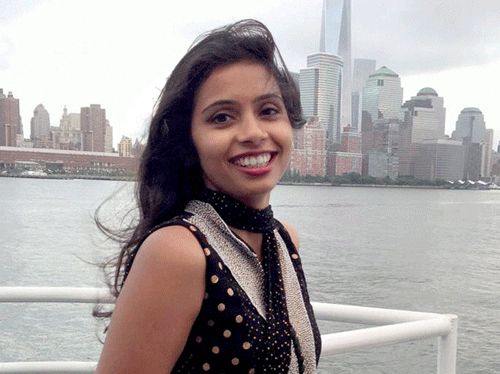 A file photo of India's Deputy Consul General in New York Devyani Khobragade who was arrested by law enforcement authorities on visa fraud charges and released on a USD 250,000 bond after she pleaded not guilty in a court in New York on Thursday. PTI Photo