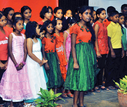 ENJOYABLE: 'Children's Choir'