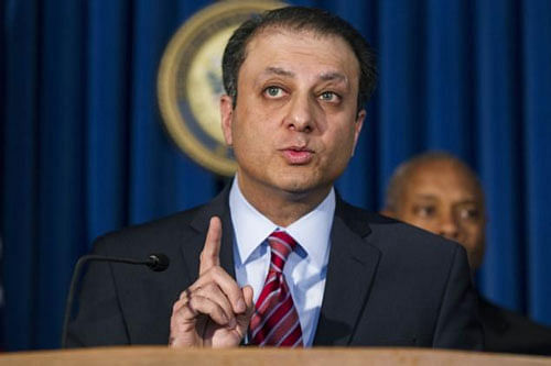 US prosecutor Preet Bharara. Reuters File Image