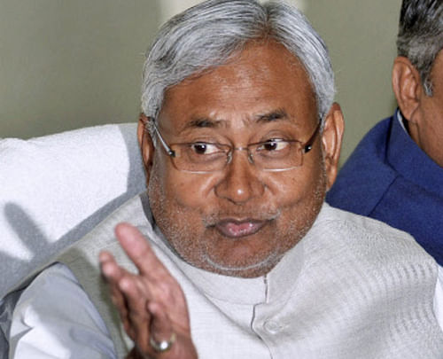 Bihar Chief Minister Nitish Kumar. PTI file image