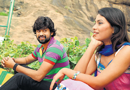 Colours of life: Jeevan and Roopa in the film.