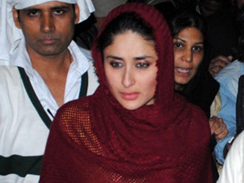 "I felt safe two years ago. But in the last two years there is an uneasiness in the city (of Mumbai)," says Kareena. PTI photo