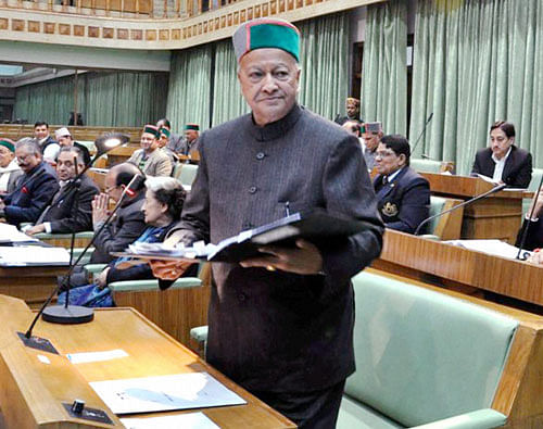 Himachal Pradesh Chief Minister Virbhadra Singh . PTI File image
