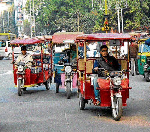 unreasonable&#8200;E-rickshaws are charging at par with autos despite being a shared facility.