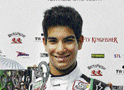 Promising youngster Jehan Daruvala won the British Karting Championships this year.
