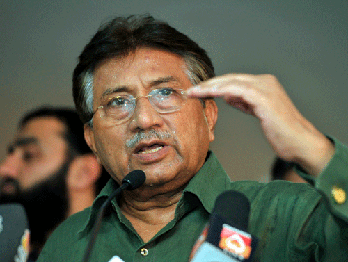 Former Pakistani military ruler Pervez Musharraf. Reuters photo