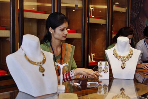 After outperforming stock market for more than a decade, gold has been on back foot for two consecutive years now vis-a-vis equities, shows an analysis of their price movements. File photo -PTI