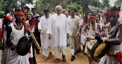 File photo of  Odisha Chief minister Naveen Patnaik. PTI