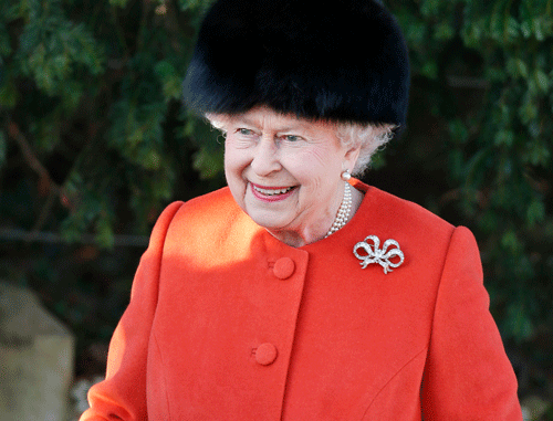 Queen Elizabeth II urged people to take the time for quiet reflection in 2014, in her annual Christmas Day message to the Commonwealth. AP Photo.