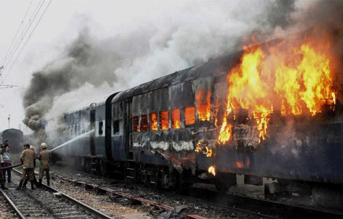 An AC coach of the Nanded-Bangalore express caught fire at Anantapuram in Andhra Pradesh around 3 am on Saturday, killing at least 23 people and injuring many more. PTI File Photo. For Representation Only.
