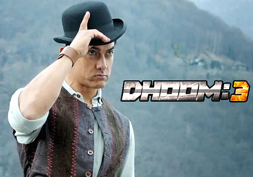Theatrical Poster of Dhoom 3.