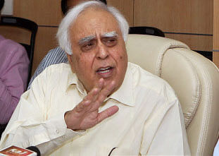 Union Minister for Communication and Information Technology, Kapil Sibal. PTI Photo