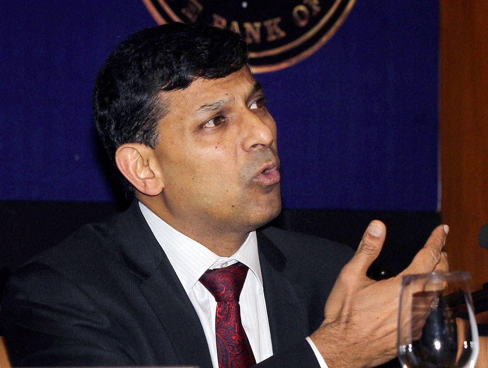 RBI Governor Raghuram Rajan today said high inflation is limiting the central bank's ability to boost growth with an accomodative monetary policy. PTI File Photo.