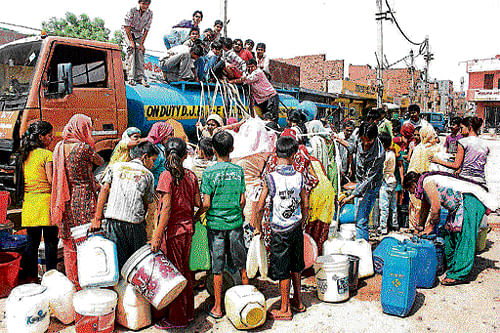 high hopes: AAP has made 20 kl of water per day per household free, but will they be able to sustain it?